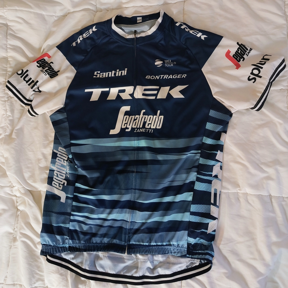 Trek Men's Blue Cycling Jersey